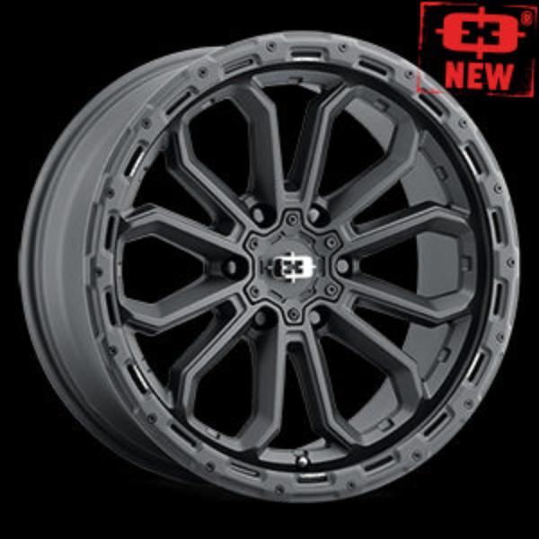 405-6873SB0 5 x 5 mm 405 Korupt Wheel Rim - Satin Black