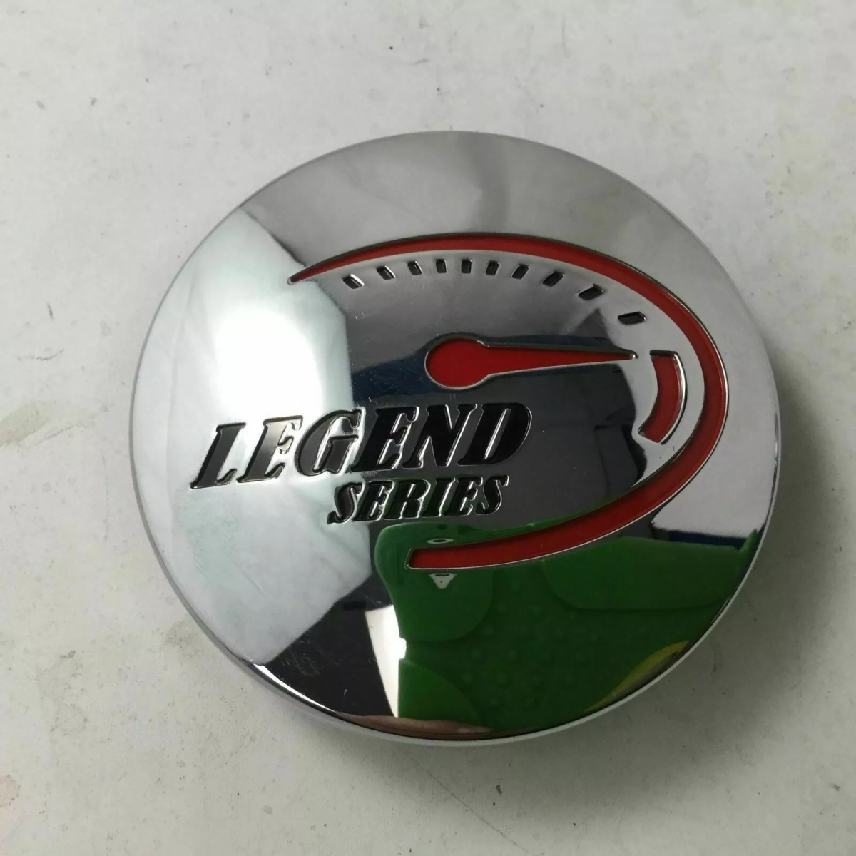 C143-V Dome Wheel Center Cap with Legend Logo - Chrome