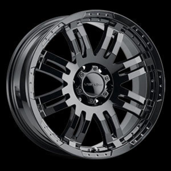 3756835GB0 5 x 135 mm 375 Warrior Wheel Rim  Gloss Black