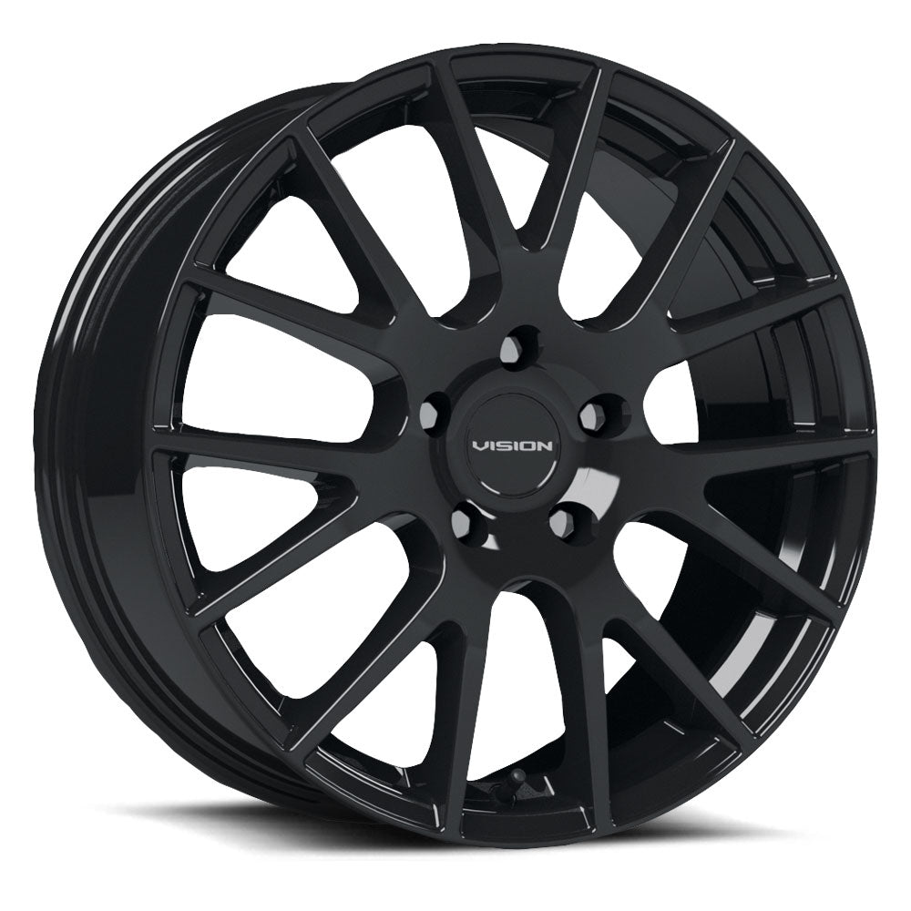 18A7765GB40 5 x 114.3 mm 18 Hellion Wheel Rim - Gloss Black