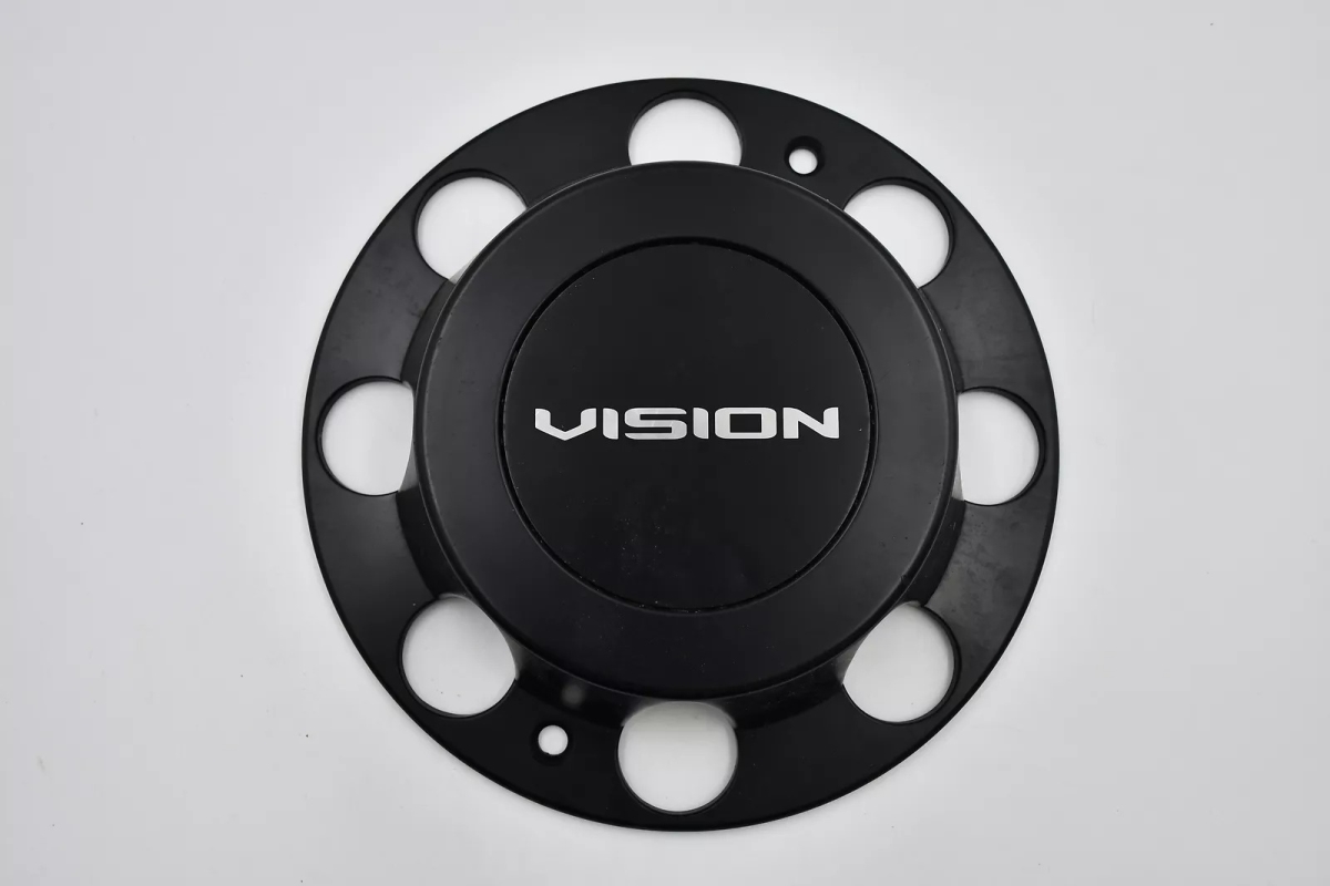 C181ZMB-2F Front Bolt-On Wheel Center Cap - Matte Black