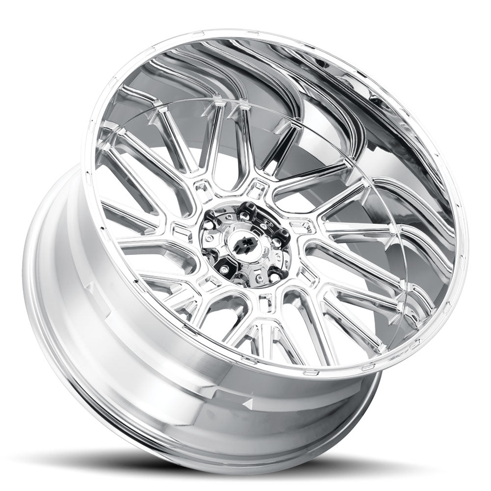 404-22481C-76 8 x 165.1 mm 404 Wheel Rim - Chrome