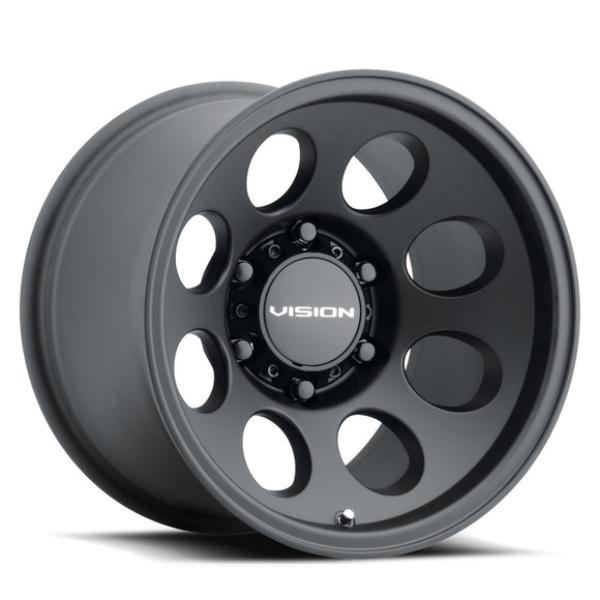 56-156655SB55 6 x 139.7 mm Midway Wheel Rim - Satin Black
