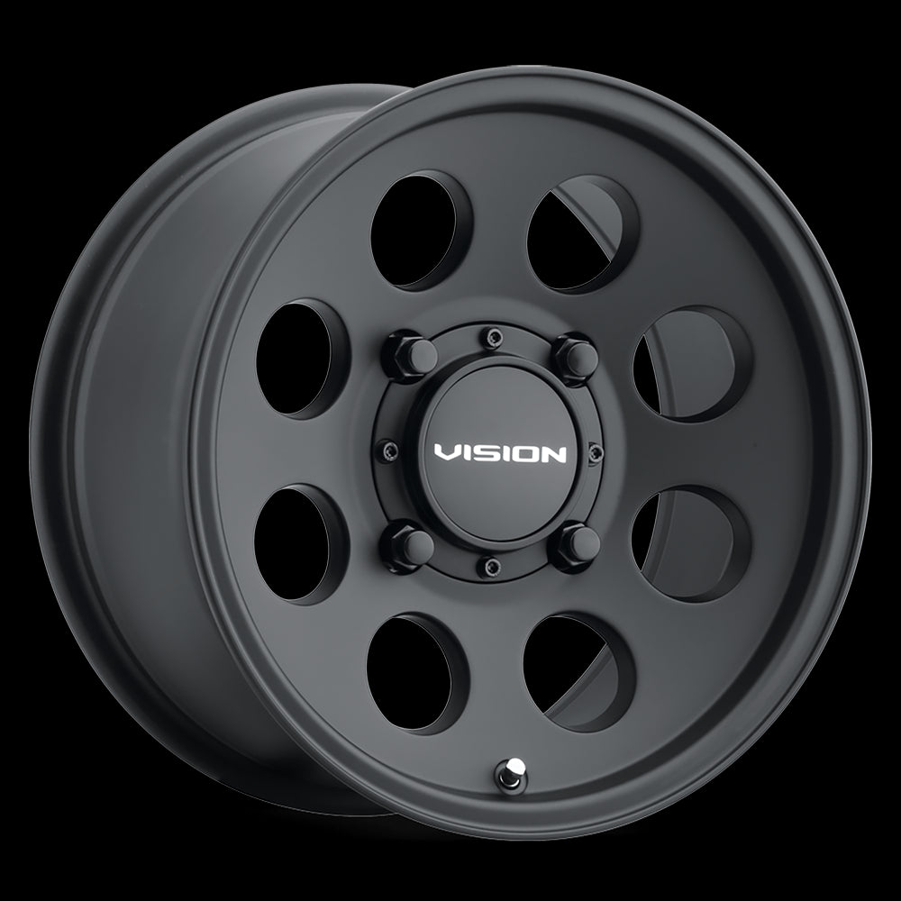 56-151655SB6 6 x 139.7 mm Midway Wheel Rim - Satin Black