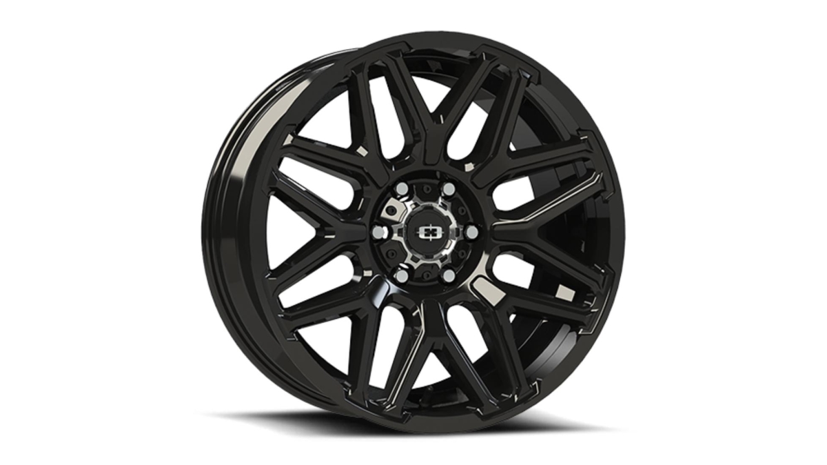 305-20083GB-25 20 x 10 in. Rekluse Wheel Rim -25 mm Offset - 6 x 139.7 mm Bolt Pattern - 106.2 mm Hub, Gloss Black