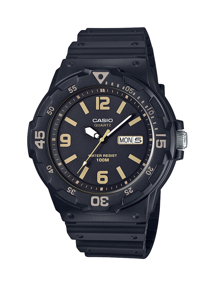 Picture of Casio MRW200H-1B3VCF Resin Dive Mens Watch&#44; Black