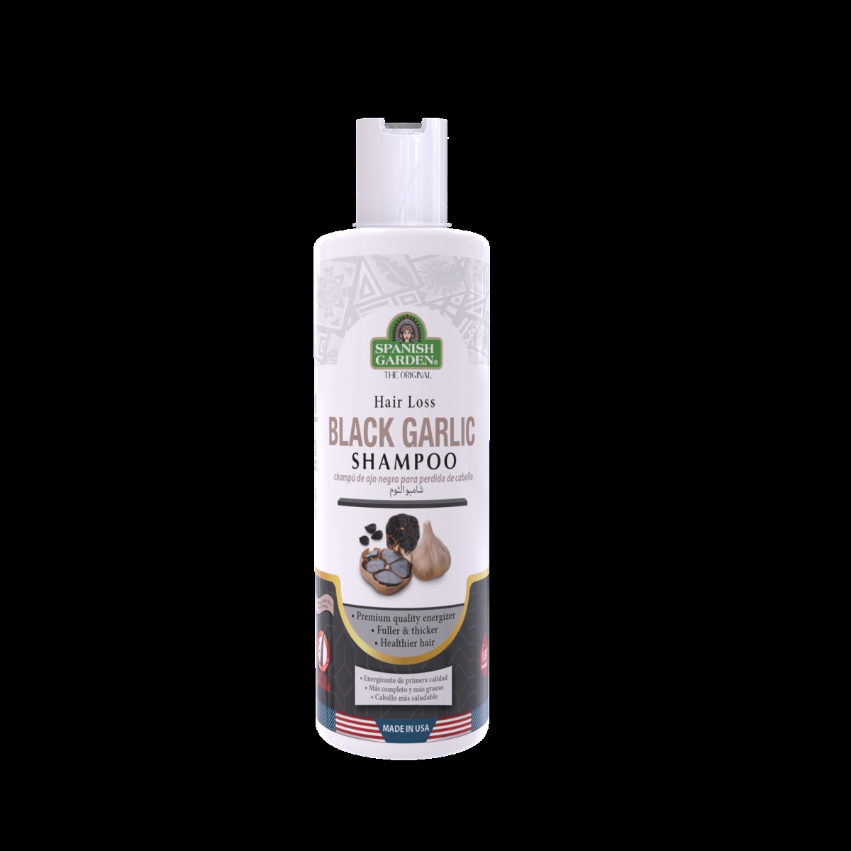 Original Black Garlic Shampoo, Hair Loss Formula, 4oz / 100 ml