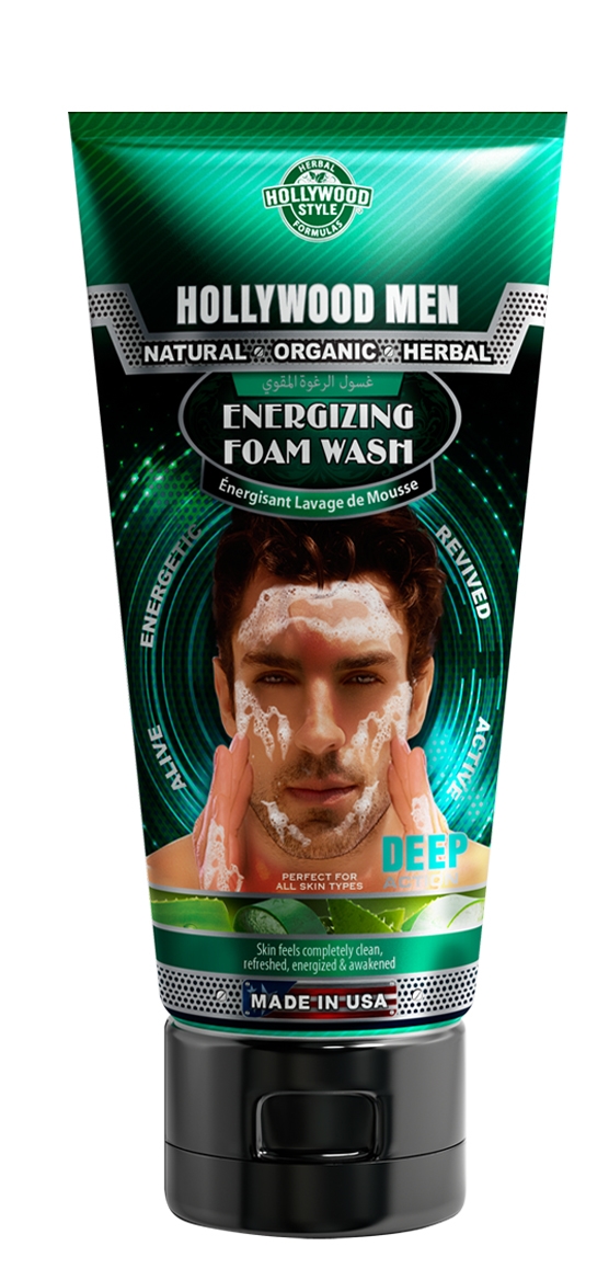 50506 Men's energizing foam wash