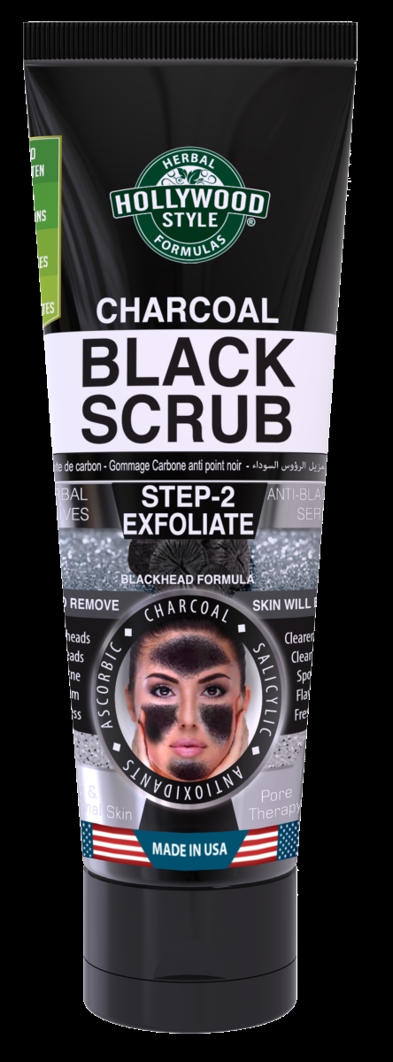 37034 Charcoal black scrub
