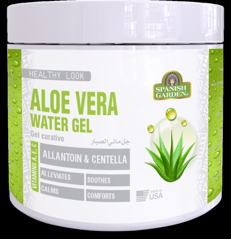 Picture of Spanish Garden 18140 Aloe Vera Water Gel (Allantoin & Centella)
