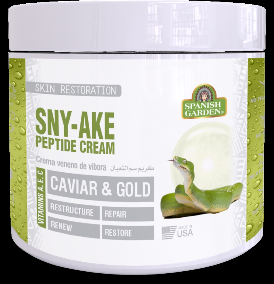 Picture of Spanish Garden 18148 Sny-ake Peptide Cream (Caviar & Gold)