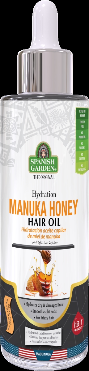 Picture of Spanish Garden 19484 The Original Hydration Manuka Honey Hair Oil