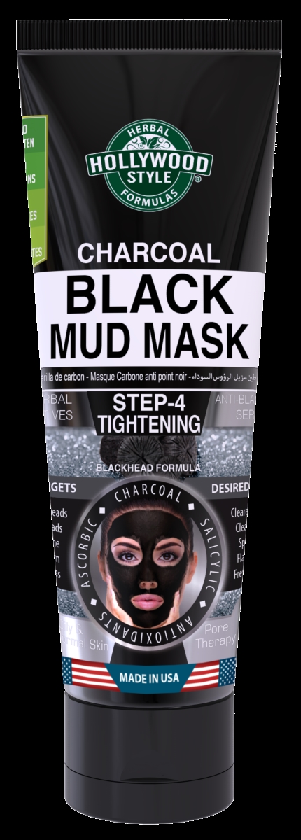 37016 Charcoal black mud mask