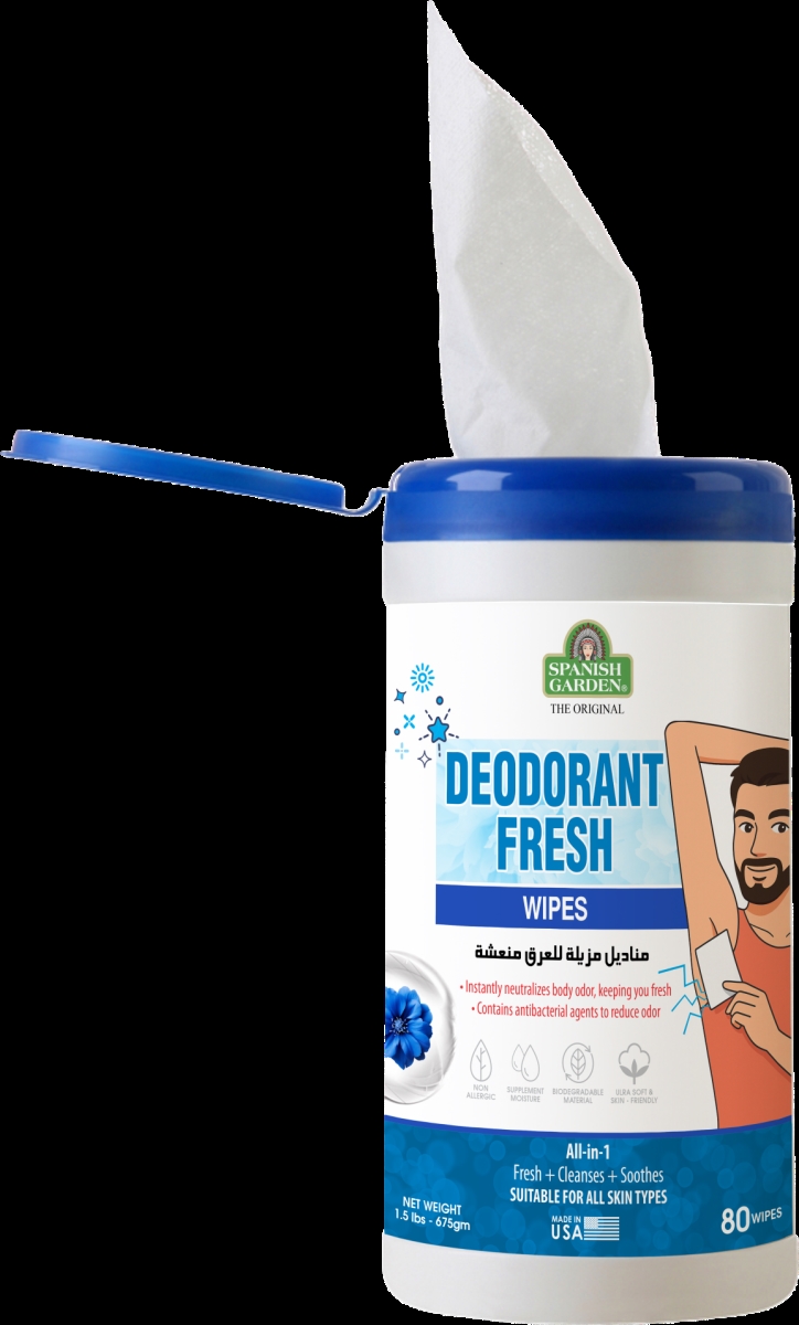 22532  22532 Deodorant Fresh Wipes ,80ct