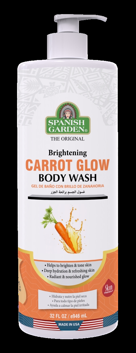 22260  22260 Carrot Glow Body Wash ,32oz/946ml
