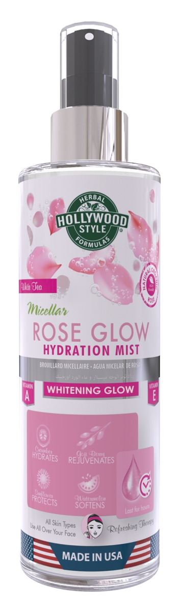 37203  37203 Organic Rose Micellar Face Mist ,8oz/250ml