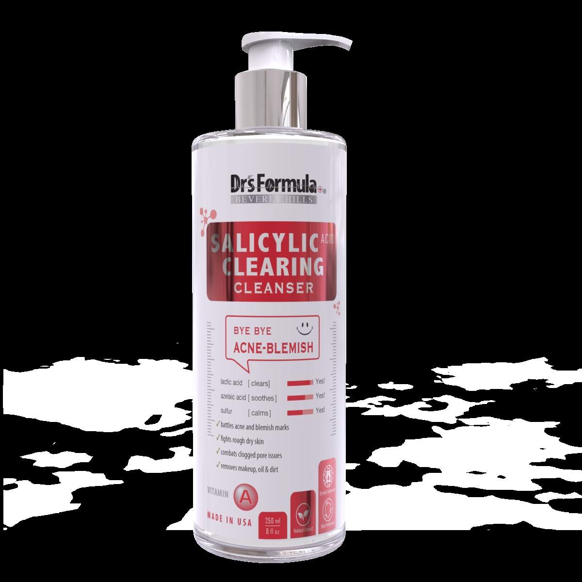 14142  14142 Salicylic Clearing Cleanser ,8oz/250ml