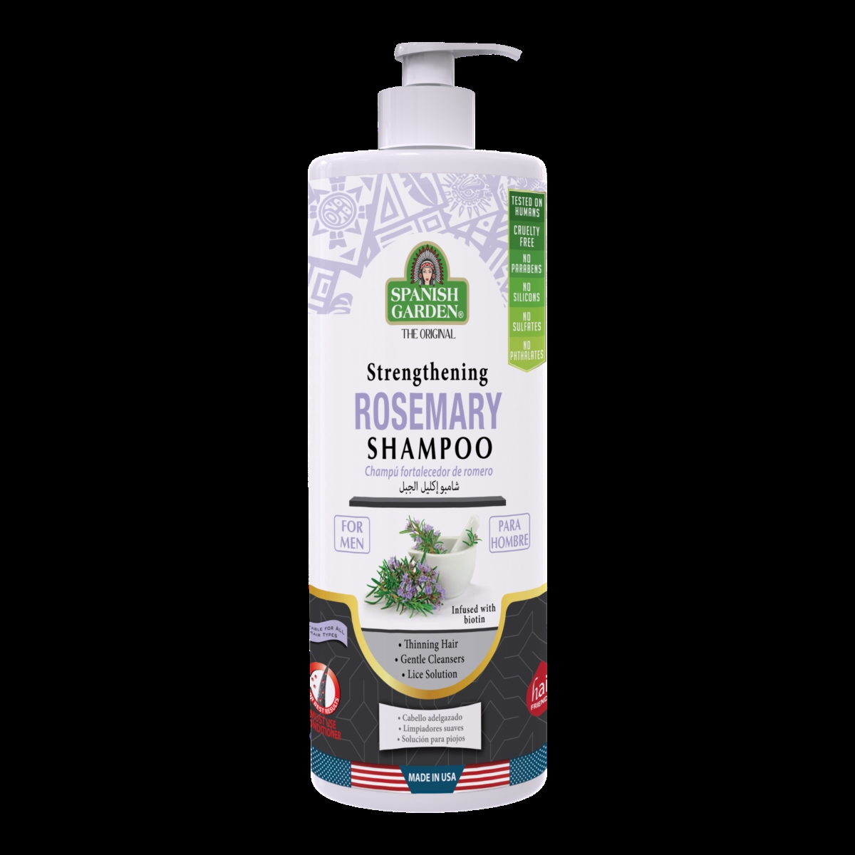 19460  19460 Strengthening Rosemary Shampoo ,32oz/946ml