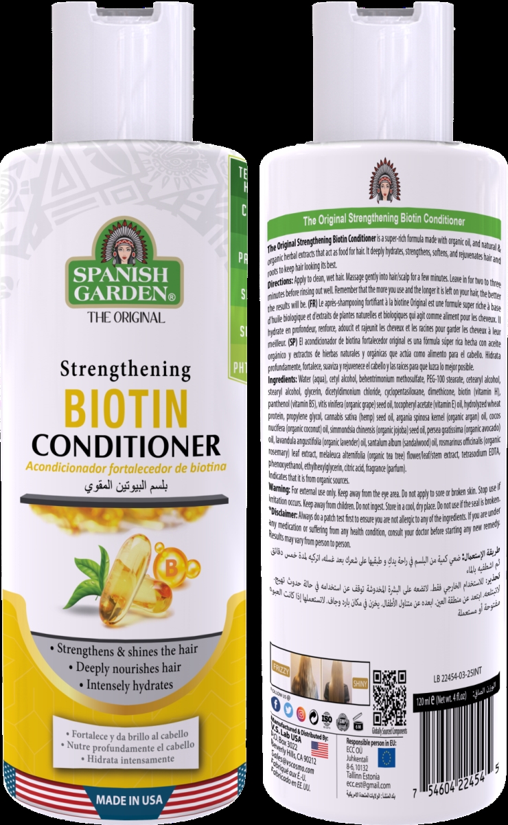 22454  22454 Strengthening Biotin Conditioner ,4oz/120ml