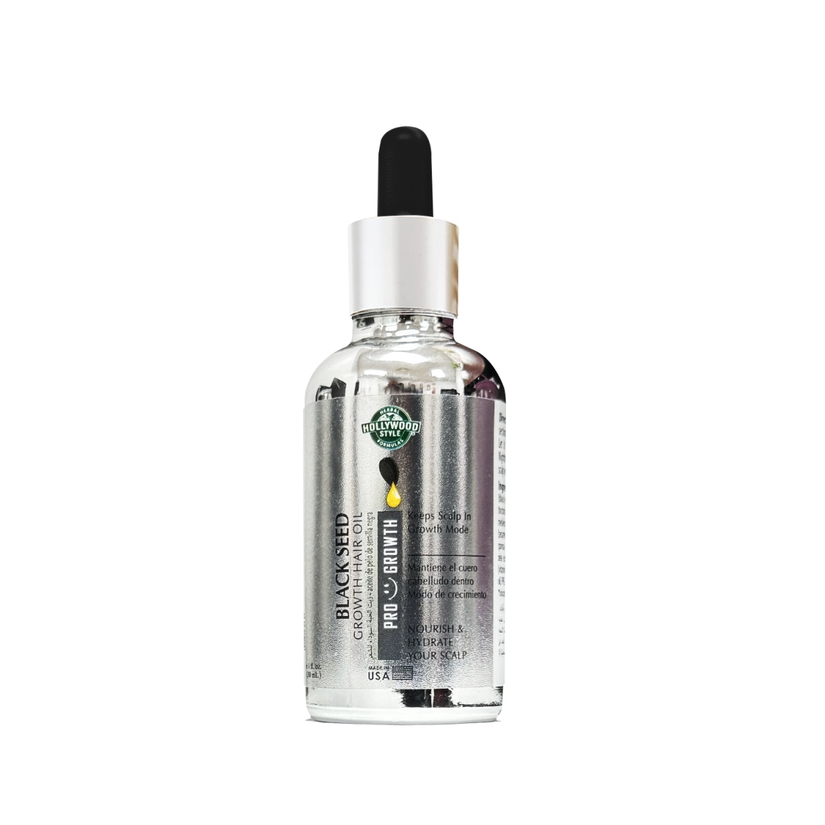 50836  50836 Black Seed Growth Hair Oil ,1oz/30ml