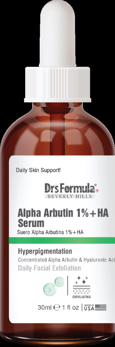 30143  30143 Alpha Arbutin 1% + HA Hyperpigmentation Serum -DailySkinSupport ,1oz/30ml