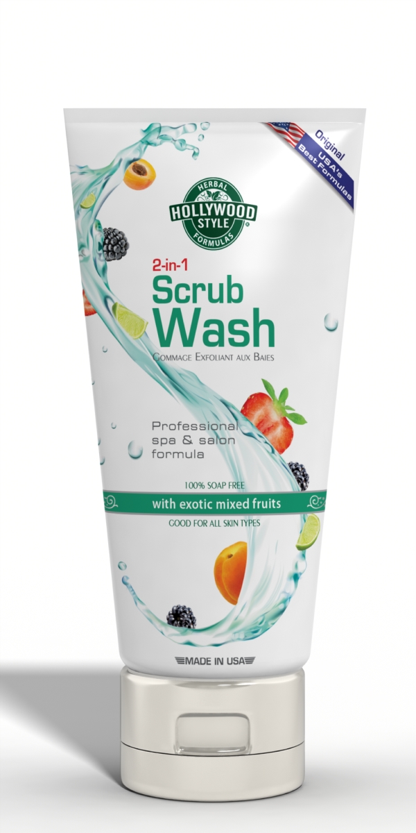 50312  50312 2 In 1 Scrub Wash ,5.07oz/150ml