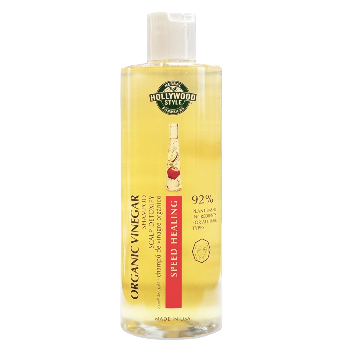 50801  50801 Organic Vinegar Shampoo - Scalp Detoxify ,16oz/450ml