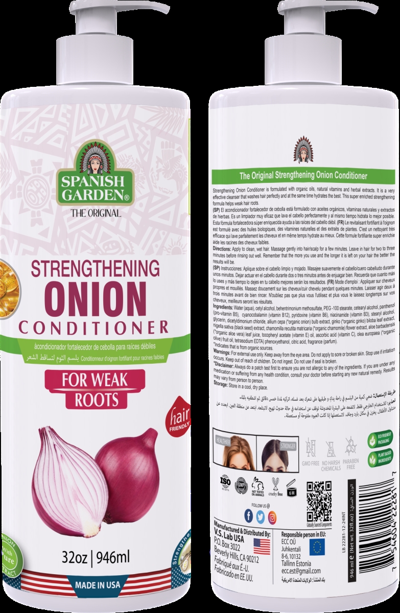 22281  22281 Strengthening Onion Conditioner ,32oz/946ml