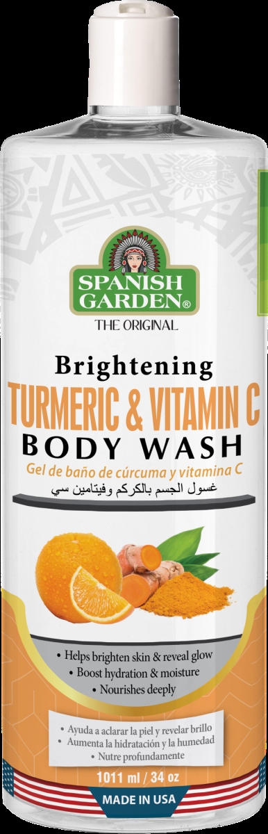 22448  22448 Turmeric & Vitamin C Body Wash ,34oz/1011ml