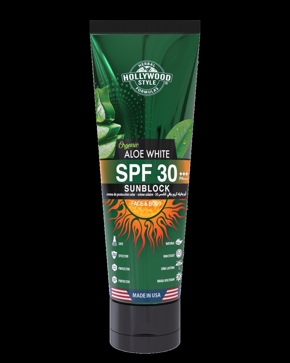37086  37086 SPF 30 -Organic Aloe (Export Only) ,3.2oz/100ml