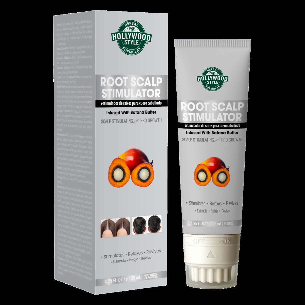 51186  51186 Root Scalp Stimulator ,4.25 oz/125 ml