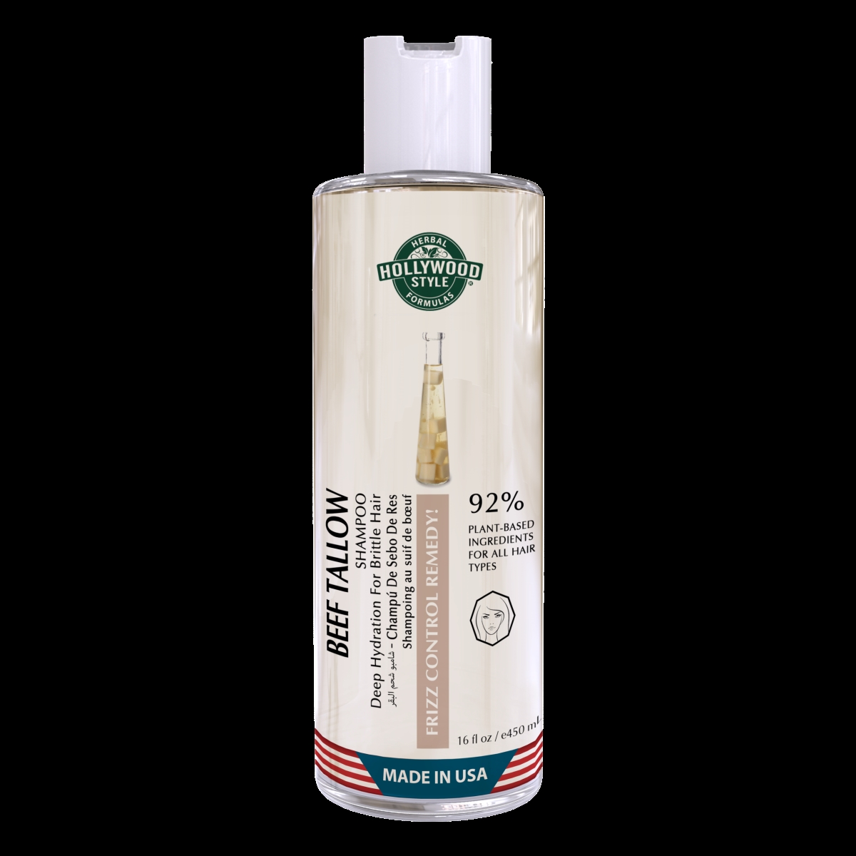 51174  51174 Beef Tallow Shampoo ,16 oz/450 ml