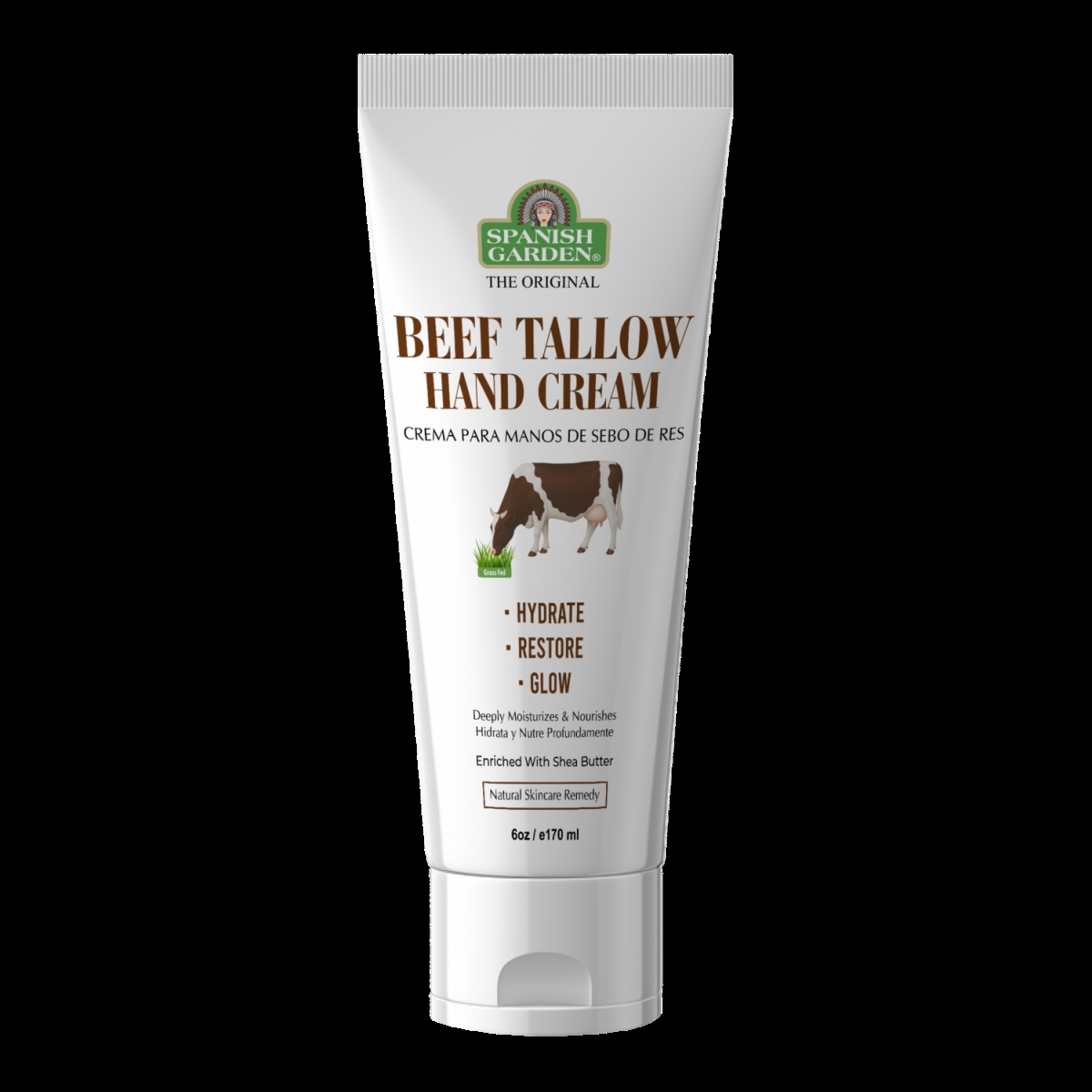 19985  19985 Beef Tallow Hand Cream ,6oz/177ml