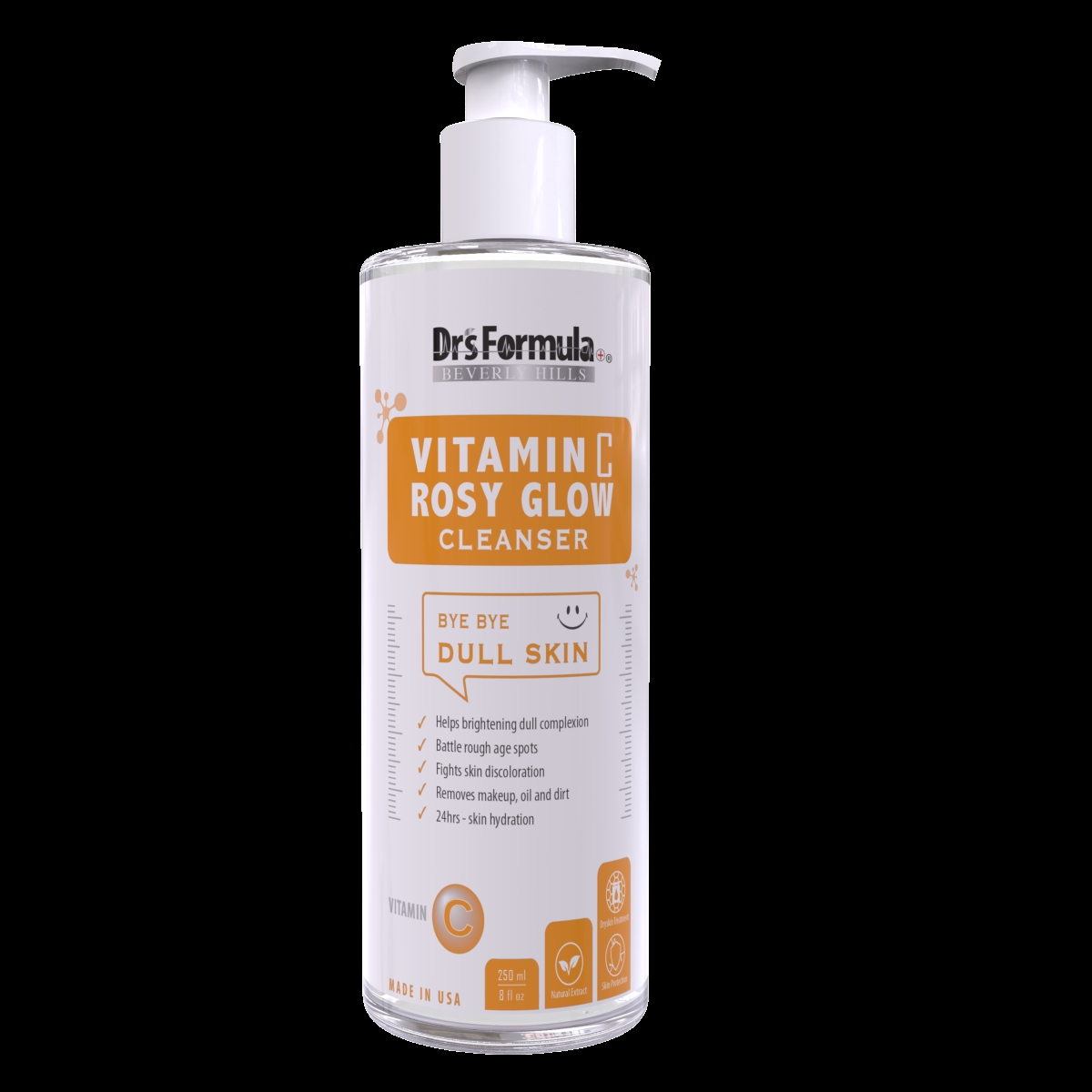 14141 14141 Vitamin C Rosy Glow Cleanser 8oz250ml