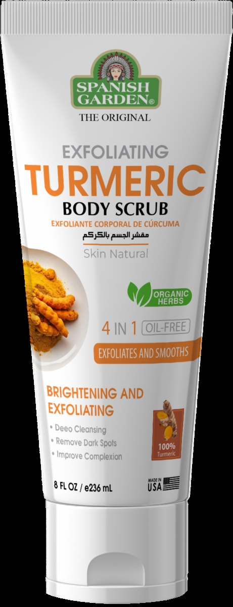 19992  19992 Turmeric Body Scrub ,8oz/236ml