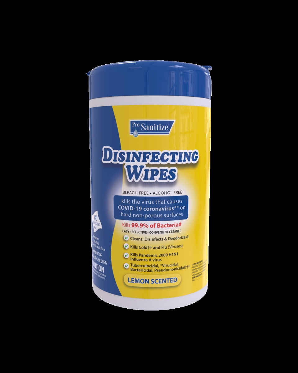 00039  Disinfecting Wipes 80 Wipes