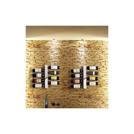 Picture of Vynebar VB8BBBK 8 Black Bead Blast Vertical Wine Rack