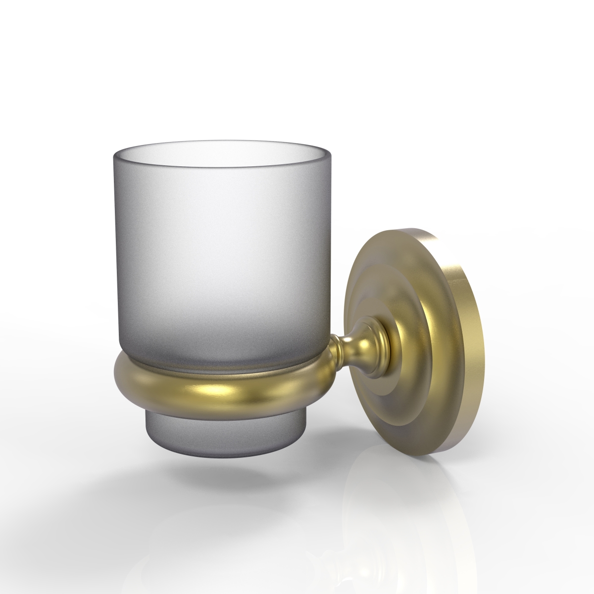 Picture of Allied Brass PQN-64-SBR Prestige Que First Collection Wall Mounted Votive Candle Holder&#44; Satin Brass