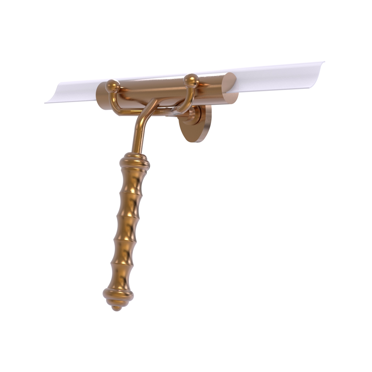 Picture of Allied Brass SQ-10-BBR Shower Squeegee with Wavy Handle&#44; Brushed Bronze