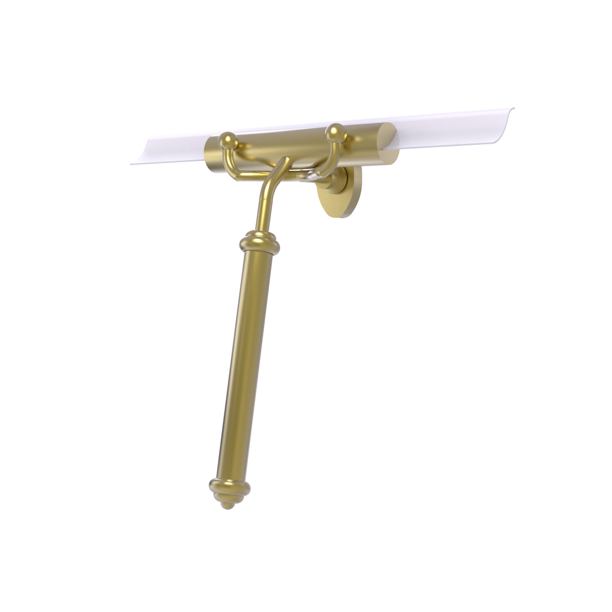 Picture of Allied Brass SQ-20-SBR Shower Squeegee with Smooth Handle&#44; Satin Brass