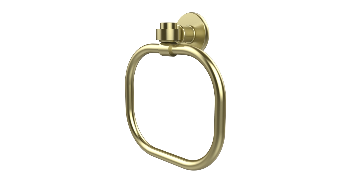 Picture of Allied Brass 2016-SBR Continental Collection Towel Ring, Satin Brass
