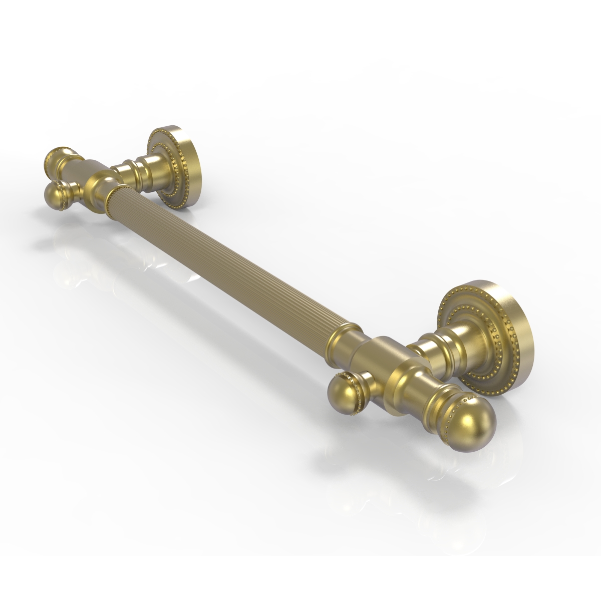 Picture of Allied Brass DT-GRR-24-SBR 24 in. Dottingham Collection Grab Bar Reeded&#44; Satin Brass