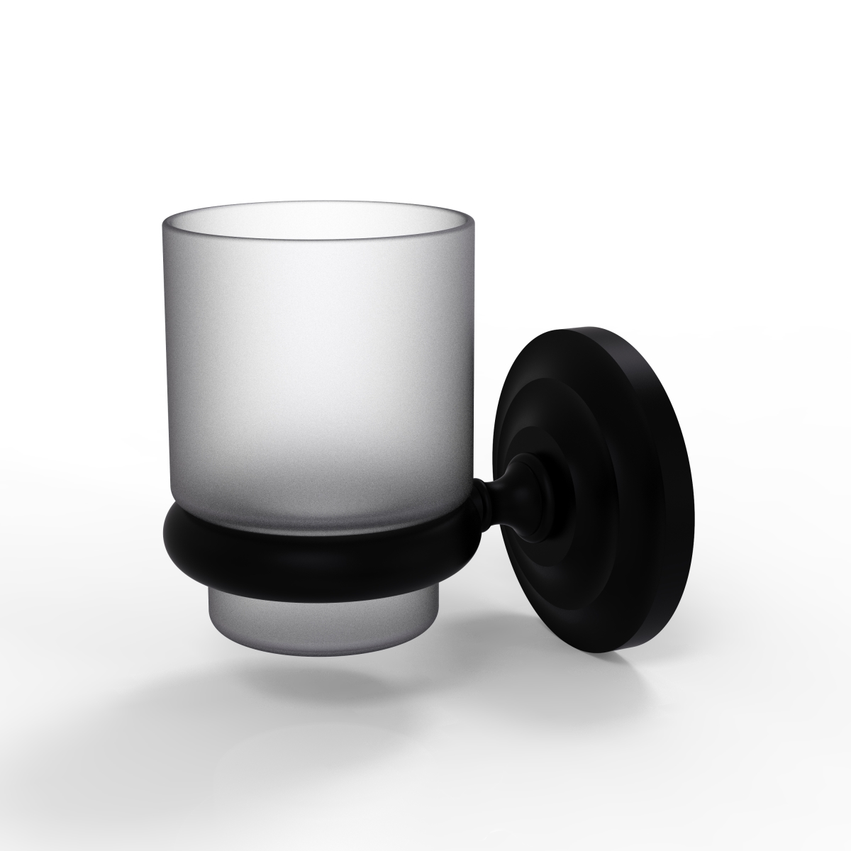 Picture of Allied Brass PQN-64-BKM Prestige Que First Collection Wall Mounted Votive Candle Holder&#44; Matte Black