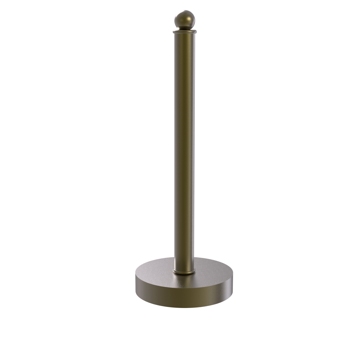 Picture of Allied Brass 1051-ABR Contemporary Counter Top Kitchen Paper Towel Holder&#44; Antique Brass