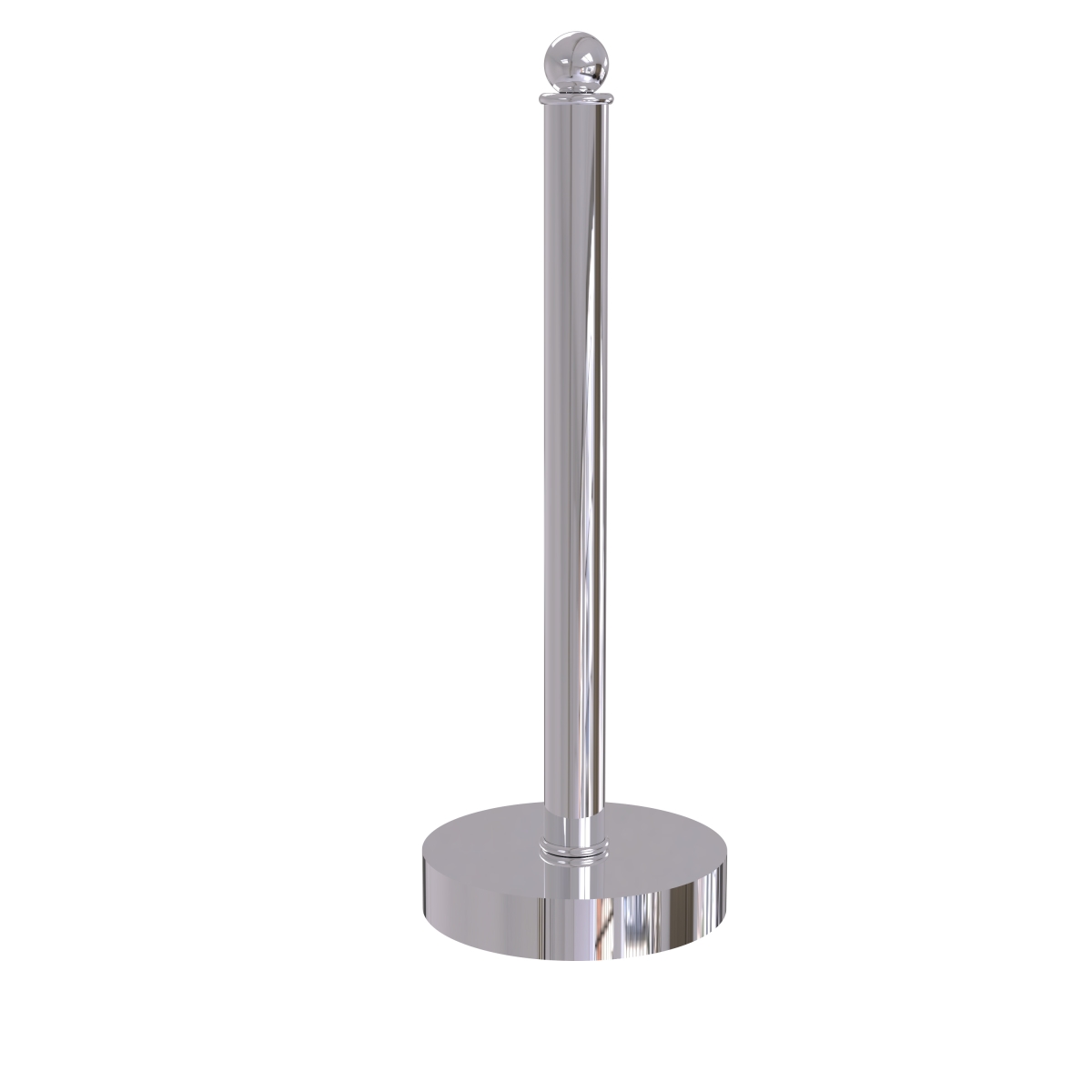 Picture of Allied Brass 1051-PC Contemporary Counter Top Kitchen Paper Towel Holder&#44; Polished Chrome
