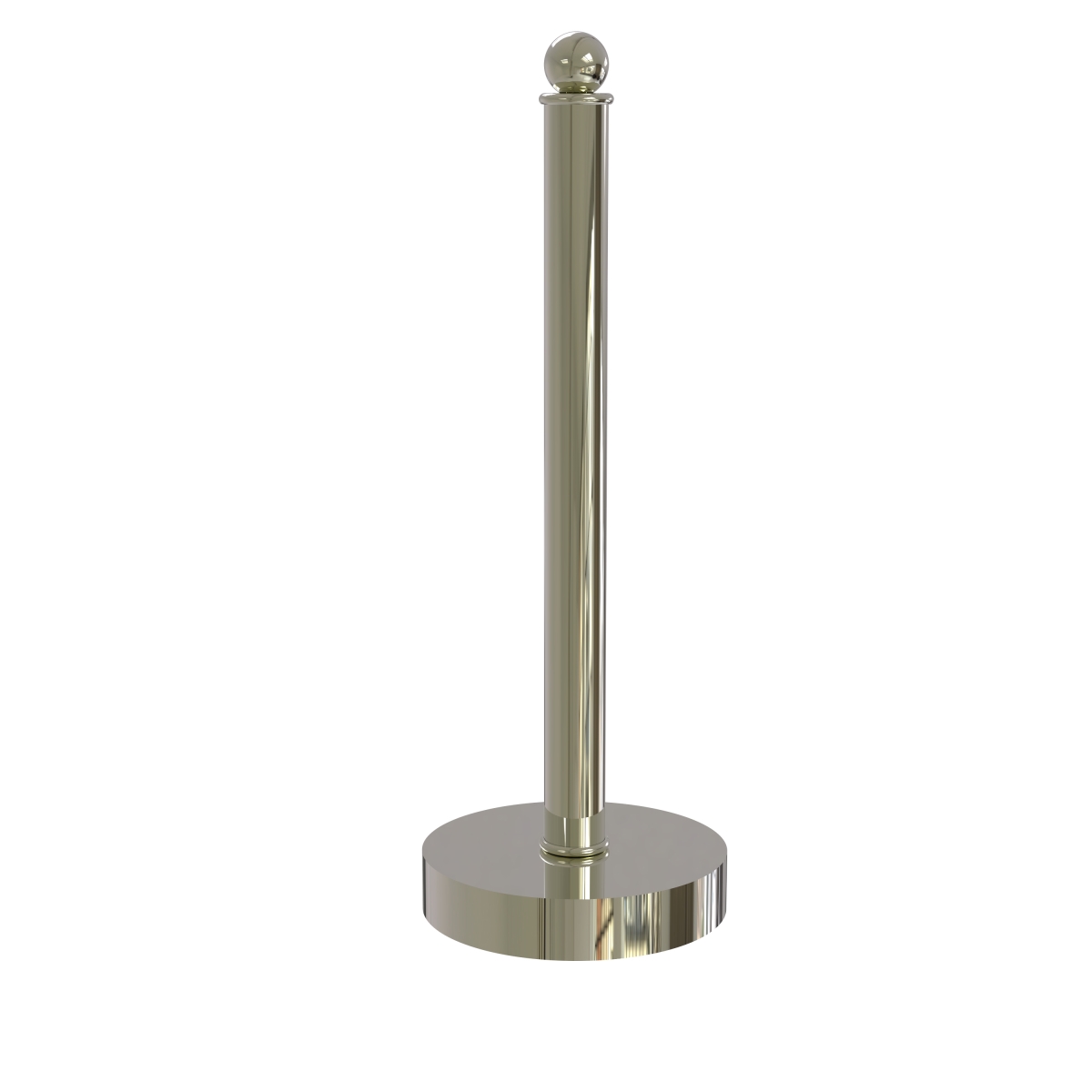 Picture of Allied Brass 1051-PNI Contemporary Counter Top Kitchen Paper Towel Holder&#44; Polished Nickel