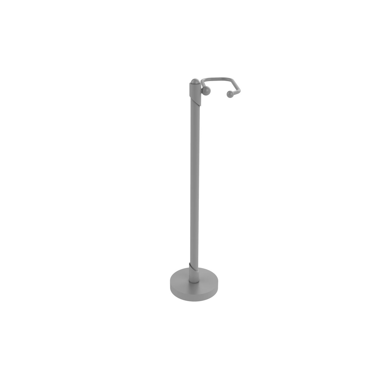 SH-27-GYM Soho Collection Free Standing Toilet Tissue Holder, Matte Gray -  Allied Brass