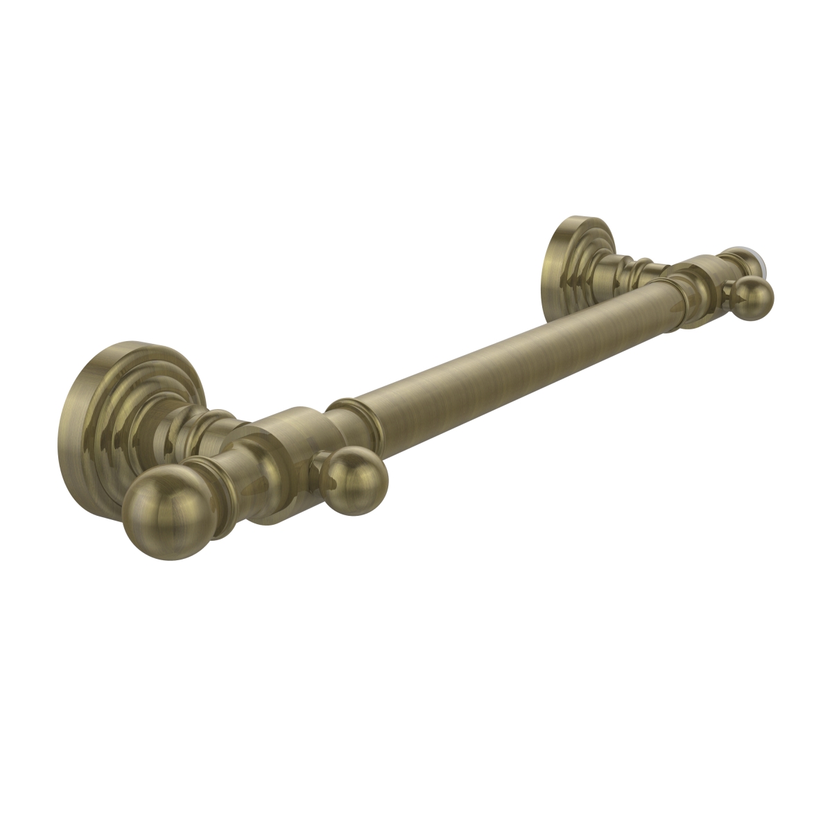 Picture of Allied Brass WP-GRS-16-ABR 16 in. Grab Bar Smooth, Antique Brass - 3.5 x 22 x 16 in.