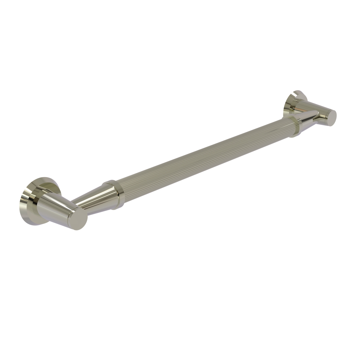 Picture of Allied Brass MD-GRR-24-PNI 24 in. Reeded Grab Bar, Polished Nickel - 3.5 x 26 x 24 in.