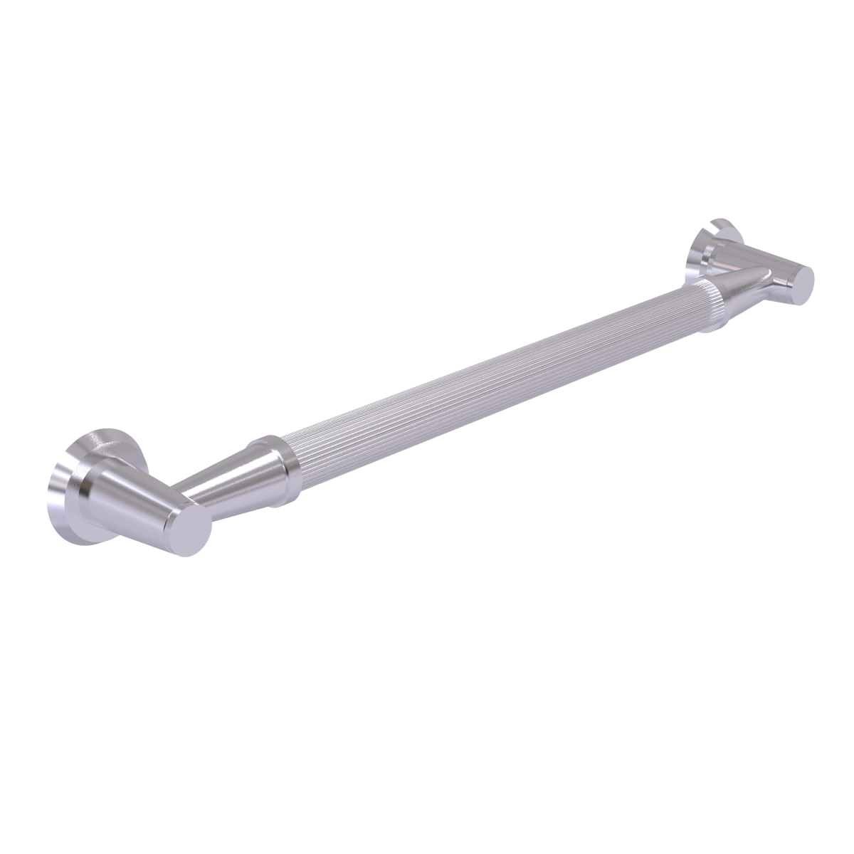 Picture of Allied Brass MD-GRR-24-SCH 24 in. Reeded Grab Bar, Satin Chrome - 3.5 x 26 x 24 in.